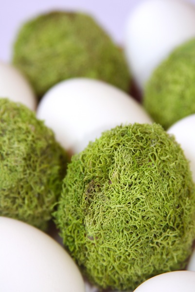 Mossy Easter Eggs