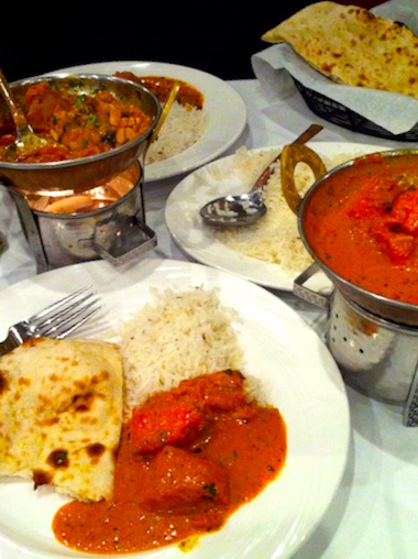Indian dinner