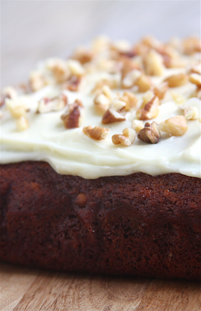 Banana Cake with Cream Cheese Frosting 