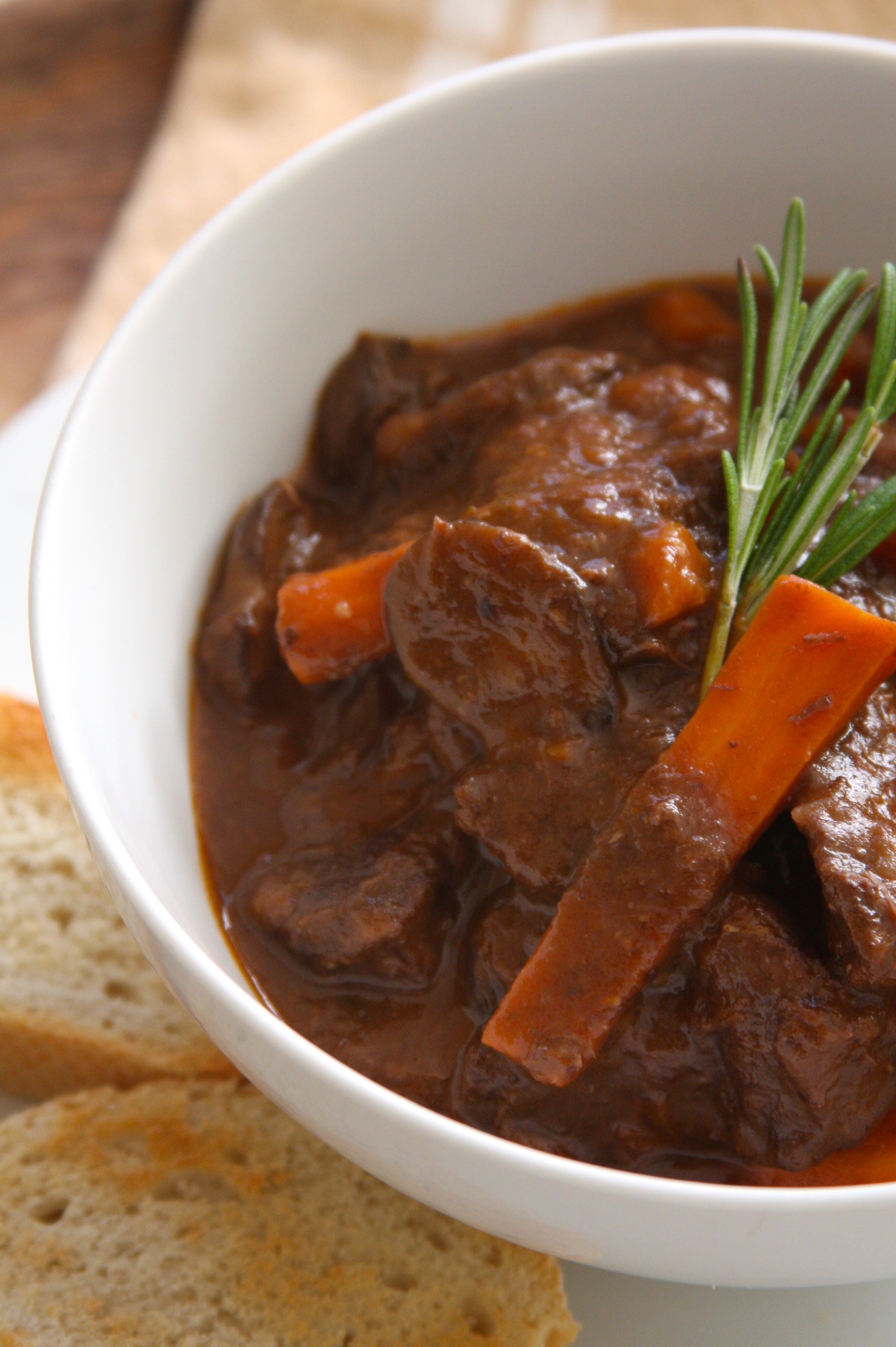 Beef Stew with Roasted Garlic