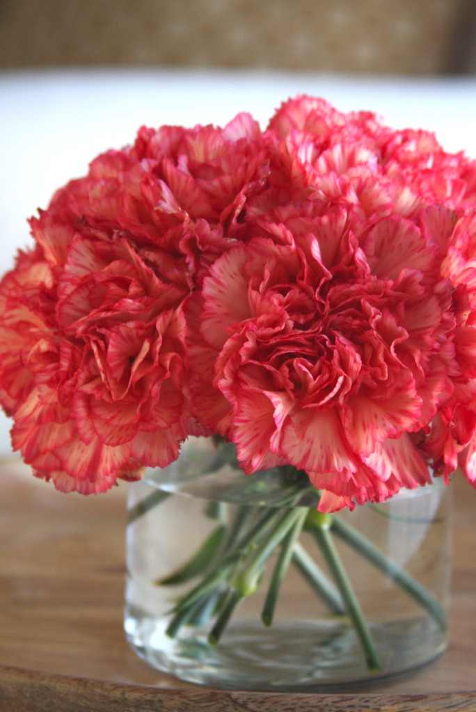 Simple Carnation Flower Arrangement