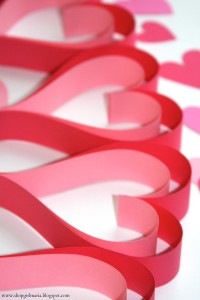 Double Heart Paper Chain