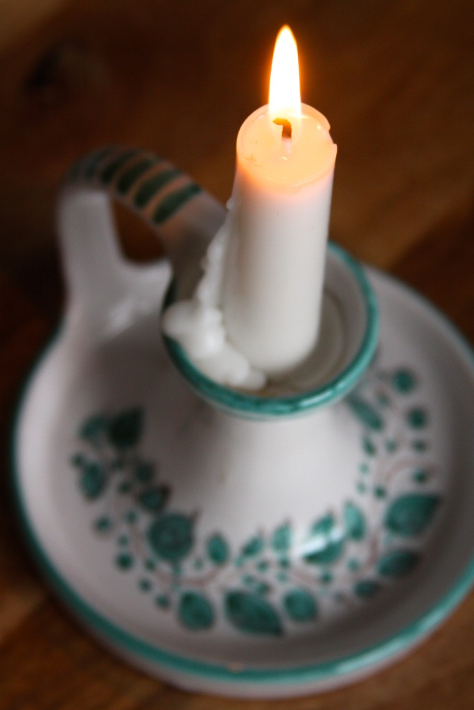 Traditional Slovak candlestick