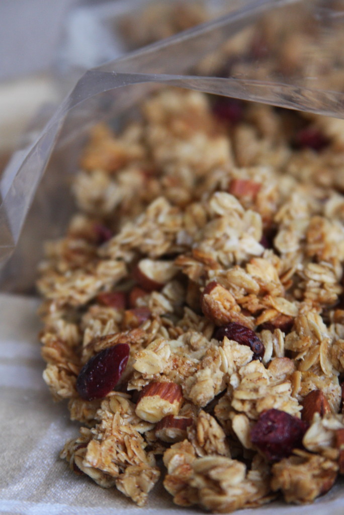 Homemade Maple Almond Granola